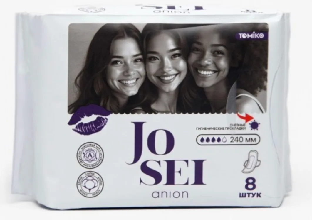 Josei Aroma Прокладки дневные 4 капли 8 шт