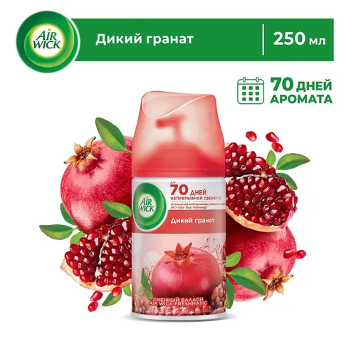 AirWick Сменный баллон Дикий гранат, 250 мл