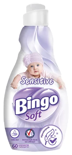 Bingo Soft Кондиционер для белья Sensitive, 1440 ml