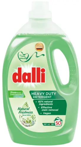 Dalli Heavy Duty Гель для стирки универсальный Natural Freshness 2,75 л