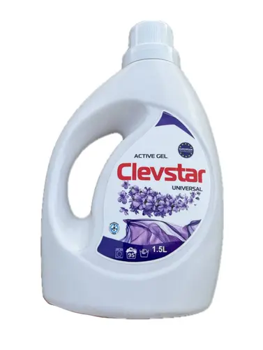 Гель для стирки белья ClevStar С ароматом лаванды 1500 мл