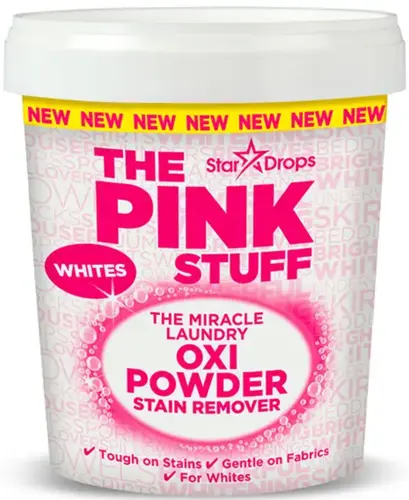 The Pink Oxi Powder Пятновыводитель для белой одежды, 1 кг