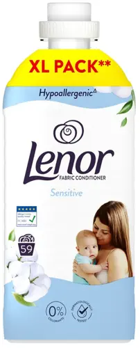 Lenor кондиционер для белья sensitive 1239мл