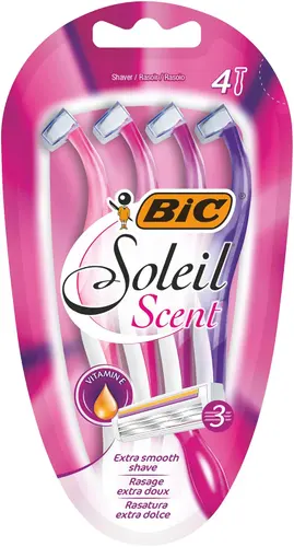 BIC Женская бритва с 3 лезвиями,  4 шт