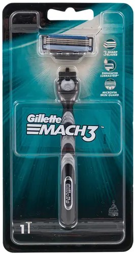 Gillette Mach3 Мужская Бритва с 3 лезвиями c 1 кассетой