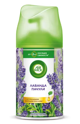 AirWick Освежитель воздуха сменный баллон Древесный Пачули и Эвкалипт, 250мл