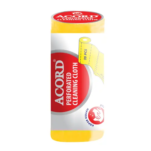 Acord Салфетки для уборки желтые , 20 шт