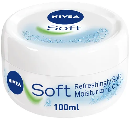 Nivea Soft Интенсивный увлажняющий крем, для лица, рук и тела, с маслом жожоба и витамином Е, 100 мл 